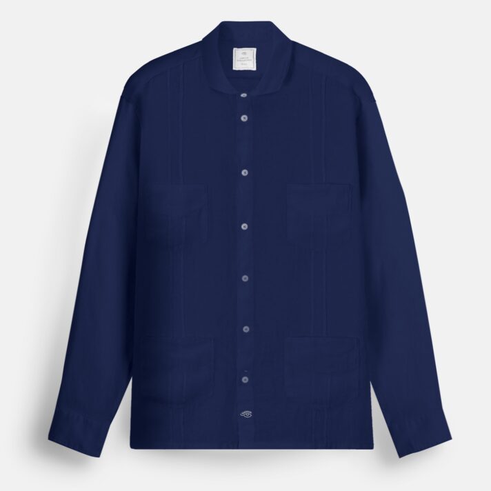 Guayabera Navy